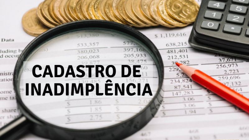 Cadastro de inadiplência