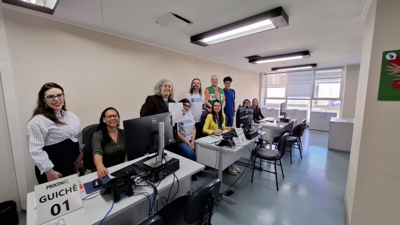 Atendimentos ocorreram na sede do Procon RS